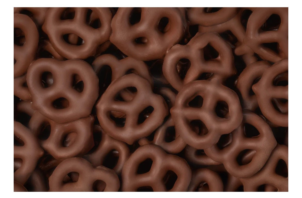 Dark Chocolate Pretzels single serve bag