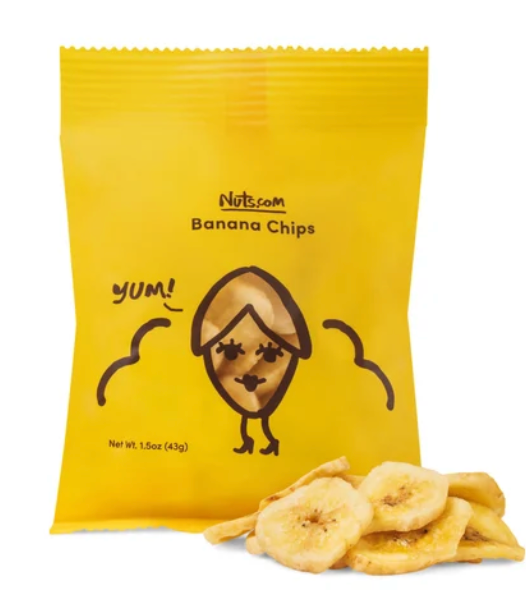 Banana Chips – 1.5oz Single Serve Bag