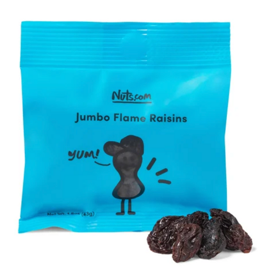 Jumbo Flame Raisins – 1.5oz Single Serve Bag