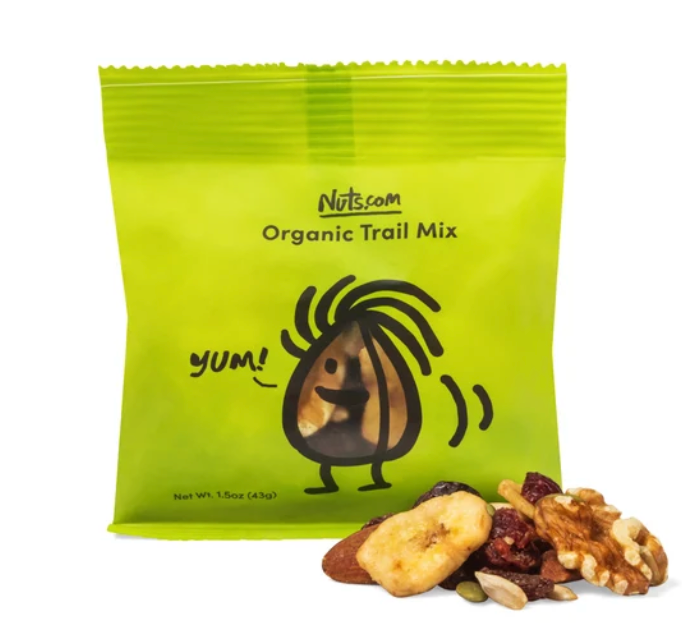 Organic Trail Mix – 1.5oz Single Serve Bag