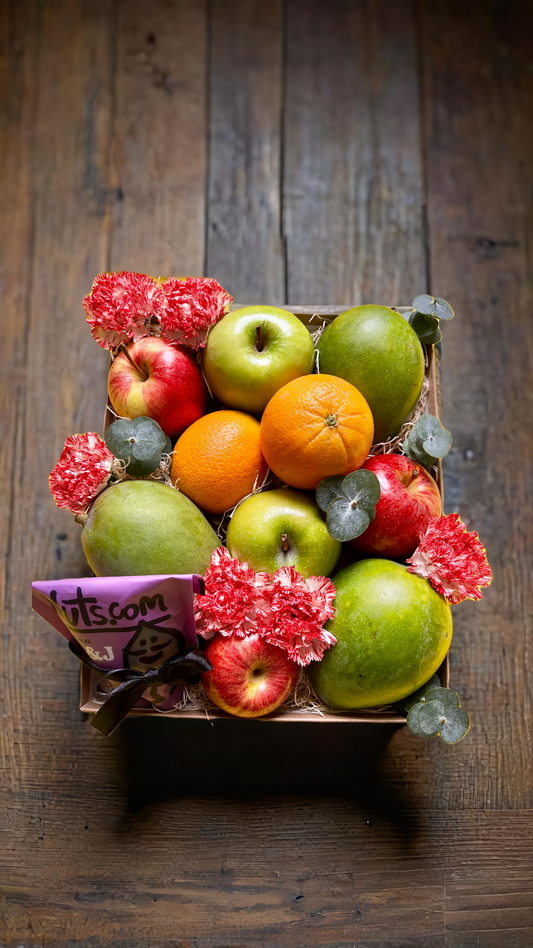 I Appreciate You (mango edition) fruit & floral box
